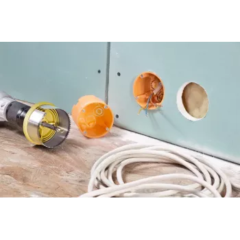 Aukettsaagide komplekt KWB 498500 5 tk Sobib puitlaastplaadile, kipsplaadile, plastile, pehmele puidule