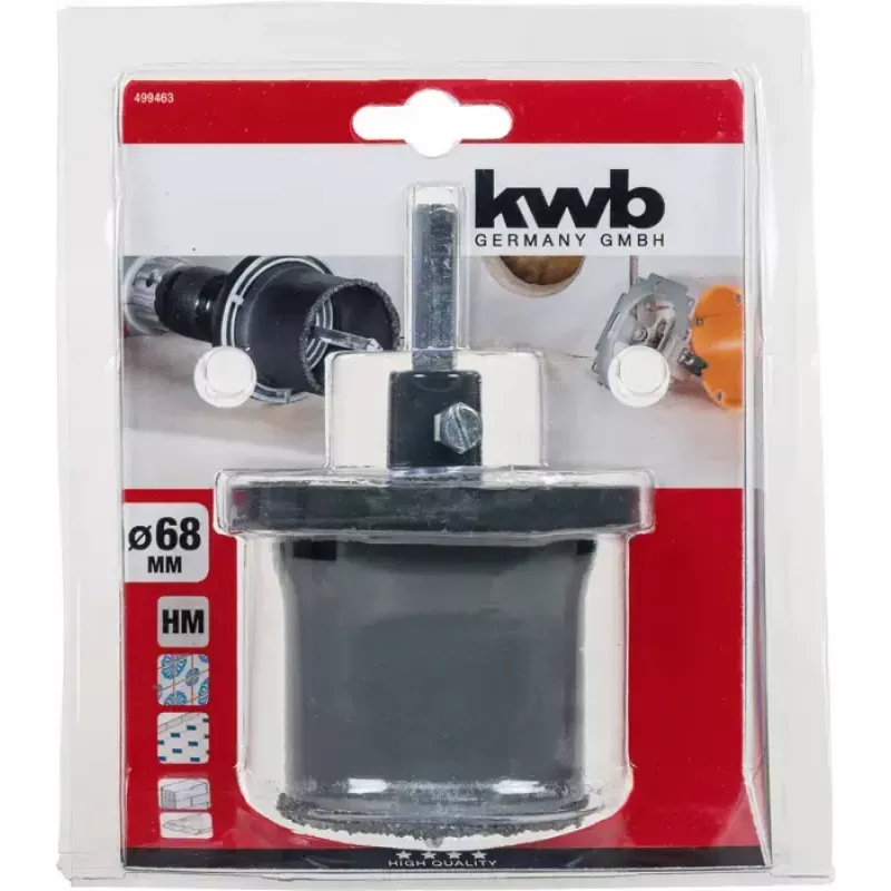 Augusae KWB 499463 Üksik 6,8 cm keraamika, betooni, plasti jaoks
