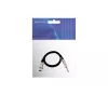 Helikaabel XLR 3-kontaktiline emane pistik 6,35 mm isasele pistikule 0,9 m Omnitronic 3022516L