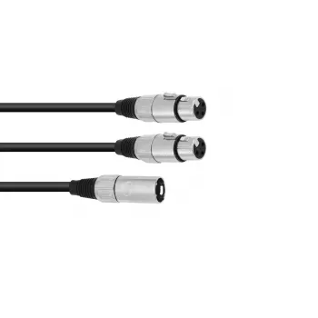 Helikaabel Omnitronic 30225207 XLR 0,5m