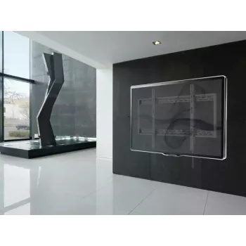 TV-alus Reflecta 23091 2,54 m (100 tolli) Must