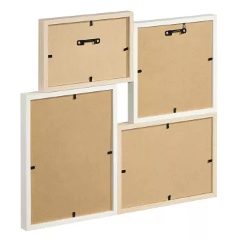 Mitmikpildiraam Hama Kiruna Oak Valge MDF