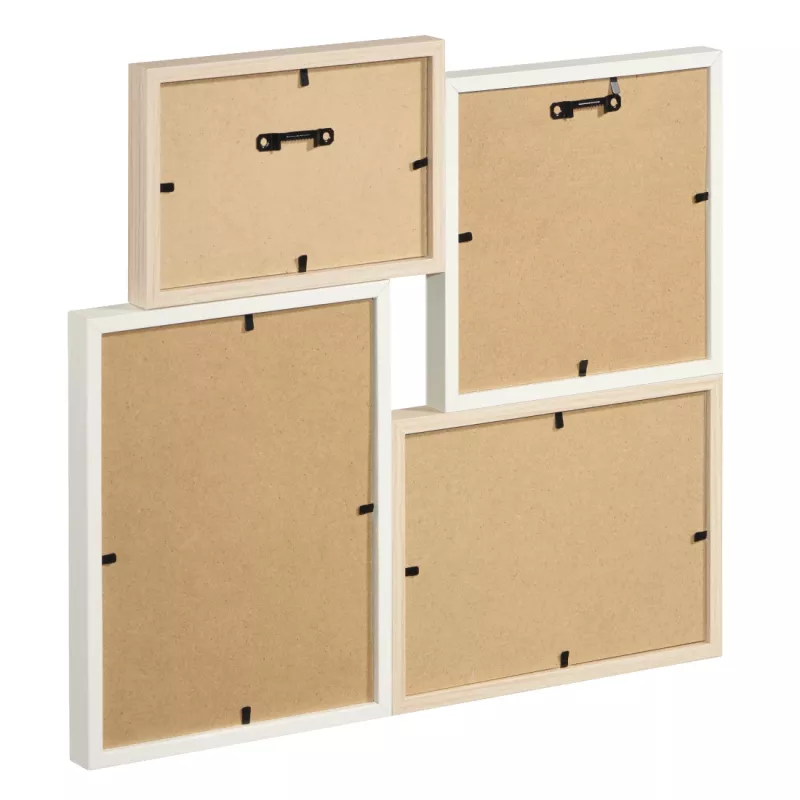 Mitmikpildiraam Hama Kiruna Oak Valge MDF