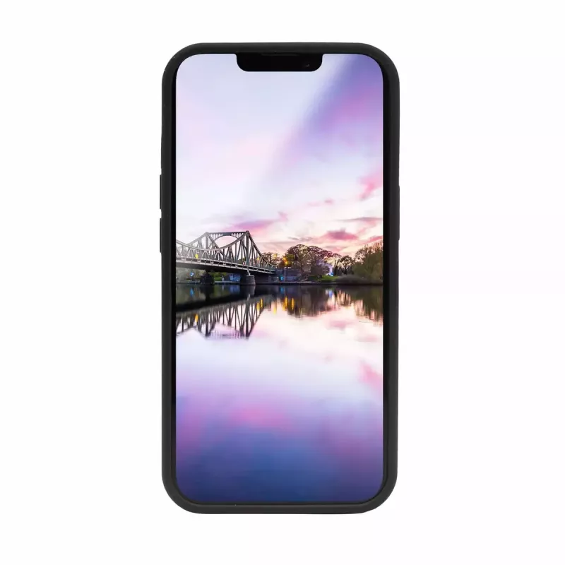 Cover Menatwork Steglitz iPhone 13 15,5 cm (6,1 tolli) Must