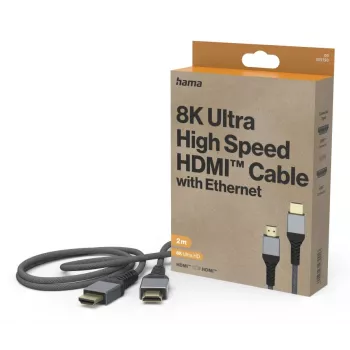 Hama 00305150 HDMI kaabel 2 m HDMI Type A (Standard) must, hall