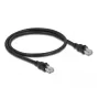 DeLOCK võrgukaabel RJ45 Cat.6A F/UTP 0.5 m must