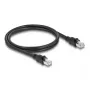 DeLOCK võrgukaabel RJ45 Cat.6A F/UTP 1 m Must