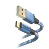 Hama peegeldav USB-kaabel USB 2.0 1.5 m USB A USB C sinine
