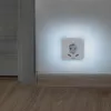 Hama 00223498 LED-öölamp koos pesaga, 2 USB-väljundit, liikumis- ja valgusandur