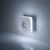 Hama 00223498 LED-öölamp koos pesaga, 2 USB-väljundit, liikumis- ja valgusandur