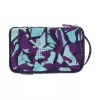 Pliiatsikarp Herlitz 2 Go CamoPurple Polyester Sinine Lilla 210x130x60mm