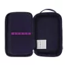 Pliiatsikarp Herlitz 2 Go CamoPurple Polyester Sinine Lilla 210x130x60mm