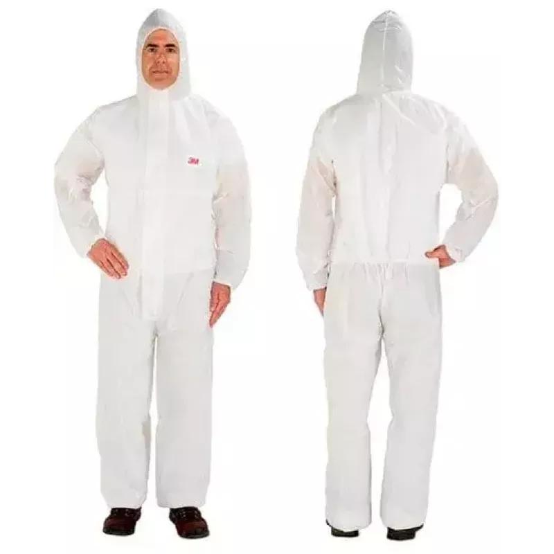 Kaitsekittel 3M 4515 Valge 3XL SMS-materjal Täiskasvanutele