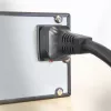 ACT Powercord C19 IEC Lock - lahtine ots must 2 m, PC1174, 5-pakk