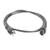 ACT toitejuhe USA isane - C13 IEC Lock must 2 m, PC1063, 5 tk komplekt