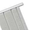 Nobo T-Card Planning Panels Size 2, T-kaart, Hall, Metall, 54 mm, 69 mm, 11 mm