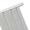 Nobo T-Card Planning Panels Size 2, T-kaart, Hall, Metall, 54 mm, 69 mm, 11 mm