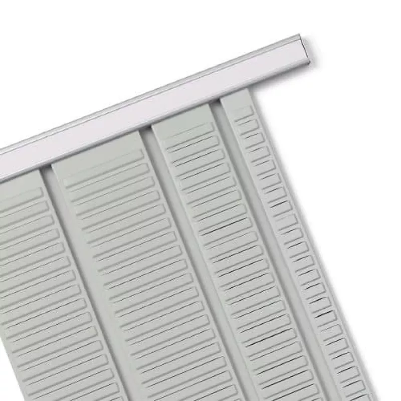 Nobo T-Card Support Rails 12 Link, Aluminium, hall, Silver, 388 mm, 13 mm, 241 g, 37 mm
