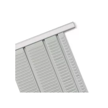 Nobo T-Card Link Bars Metal Size 24, Aluminium, White, 772 mm, 13 mm, 450 g, 36 mm