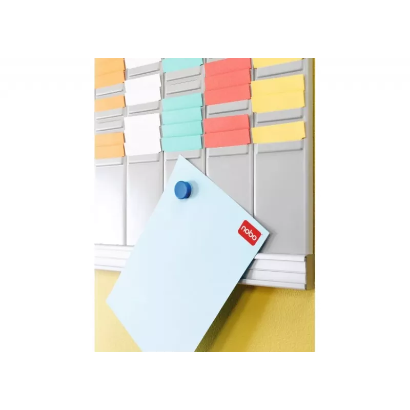 Nobo T-Card Link Bars Metal Size 24, Aluminium, White, 772 mm, 13 mm, 450 g, 36 mm