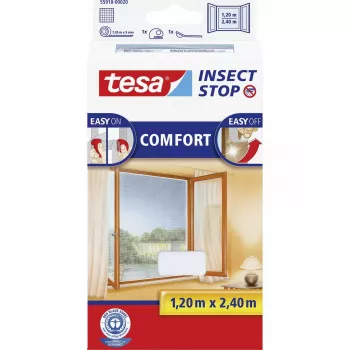Akna putukavõrgupaneel Tesa Insect Stop Comfort 55918-00020-00 1200 x 2400 mm Valge