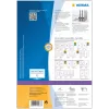 Isekleepuv printerisilt HERMA A4 192x38 mm 700 tk