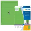 HERMA A4 toimikusildid 192x61 mm rohelised paberist matid kattvad 80 tk