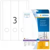 HERMA toimikusildid A4 61x297 mm valge paber matt läbipaistmatu 75 tk