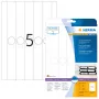 Rippmapi sildid HERMA 5165 A4 34x297 mm valge paber matt läbipaistmatu 125 tk