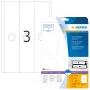 Rippkausta sildid HERMA 5167 A4 63x297 mm valge paber matt läbipaistmatu 75 tk