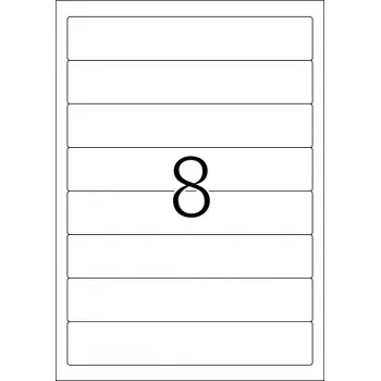 Isekleepuv printerisilt HERMA File labels A4 192x34 mm