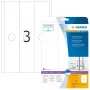 Viiliku sildid HERMA 5159 A4 59x297 mm valge paber matt läbipaistmatu