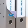 Eemaldatavad failisildid HERMA A4 192x59 mm valge Movables