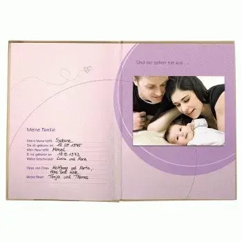 Hama beebipäevik “Baby Feel” fotoalbum beež 44 lehte