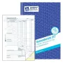 Administratsiooniraamat Avery 317 Sinine Valge