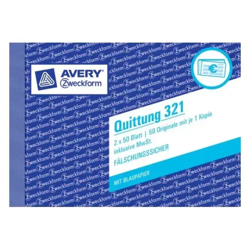 Piletid Avery 321 100 tk