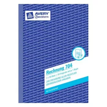 Administratsiooniraamat Avery 704