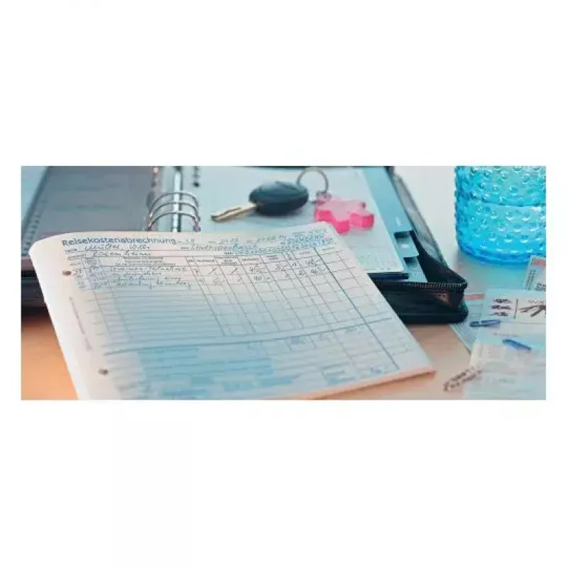 Haldusraamat Avery 741 Sinine Valge