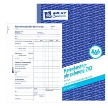 Registripaber AVERY 743 148 mm