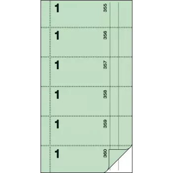 Mittekleepuv silt Sigel BO001 Roheline Ristkülik 105 x 200 mm