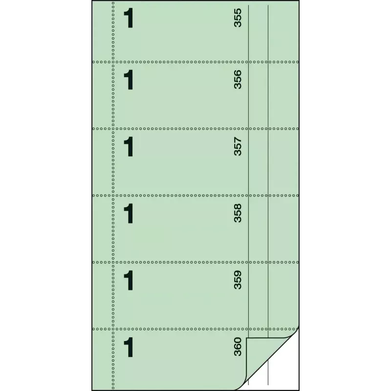 Mittekleepuv silt Sigel BO001 Roheline Ristkülik 105 x 200 mm