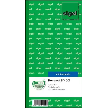 Mittekleepuv silt Sigel BO001 Roheline Ristkülik 105 x 200 mm