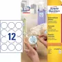 Isekleepuv silt Ümmargune AVERY L7104REV-25