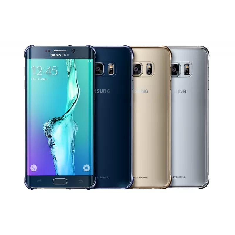 Samsung EF-QG928 mobiiltelefoni ümbris 14,5 cm (5,7 tolli) kate Hõbedane, läbipaistev
