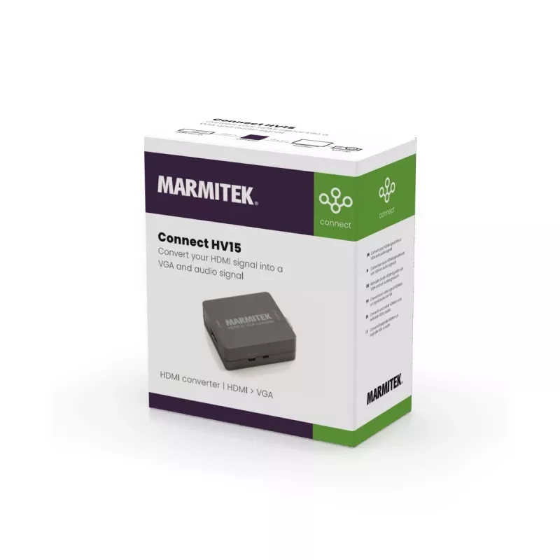 Marmitek Connect HV15 - HDMI-VGA adapter