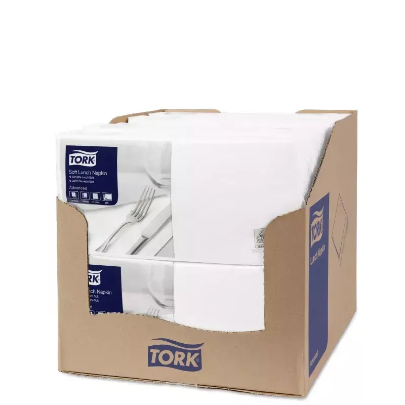 Pabersalvrätikud Tork 477414 Valge 150 tk