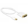 Video kaabli adapter DeLOCK 83986 Mini DisplayPort DVI-D-le 0,5 m