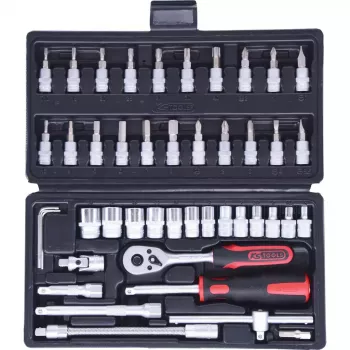 Põrkmehhanismiga mutrivõti KS Tools 911.0646 Kroom-vanaadiumteras 3-8 mm