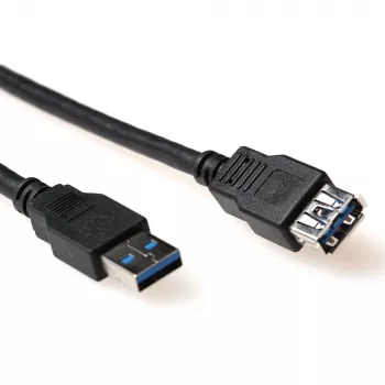 USB 3.0 A-pistik - USB A-pesa 1,00 m ACT SB3041
