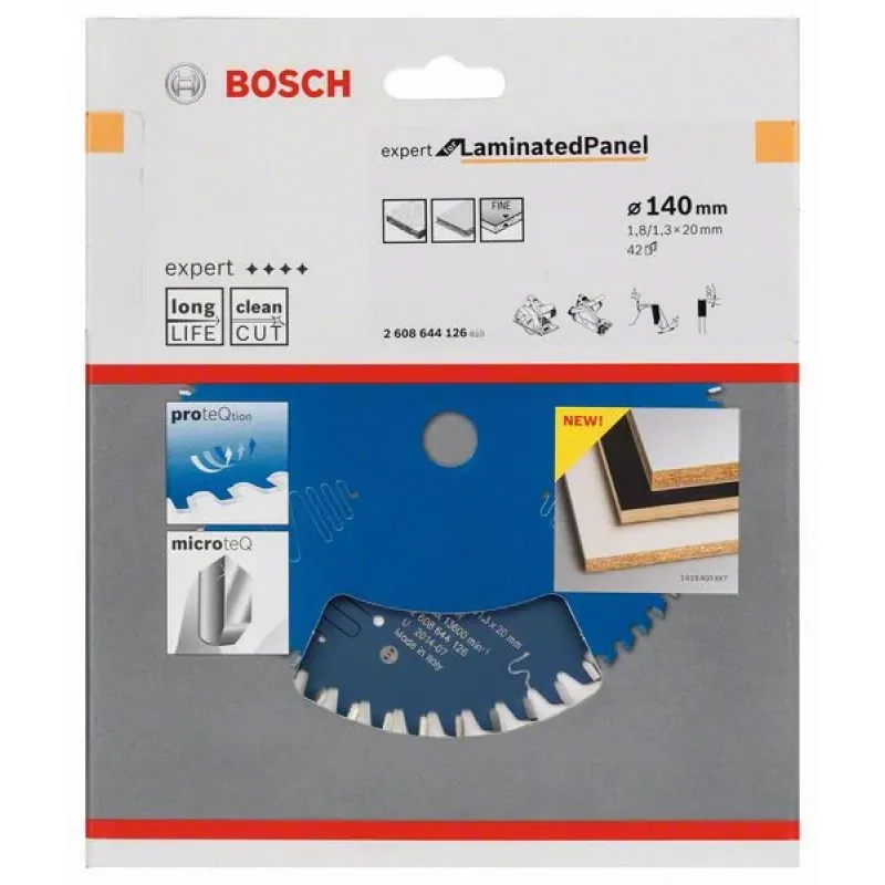 Bosch 2 608 644 126 ketassaetera 14 cm lamineeritud paneelide jaoks